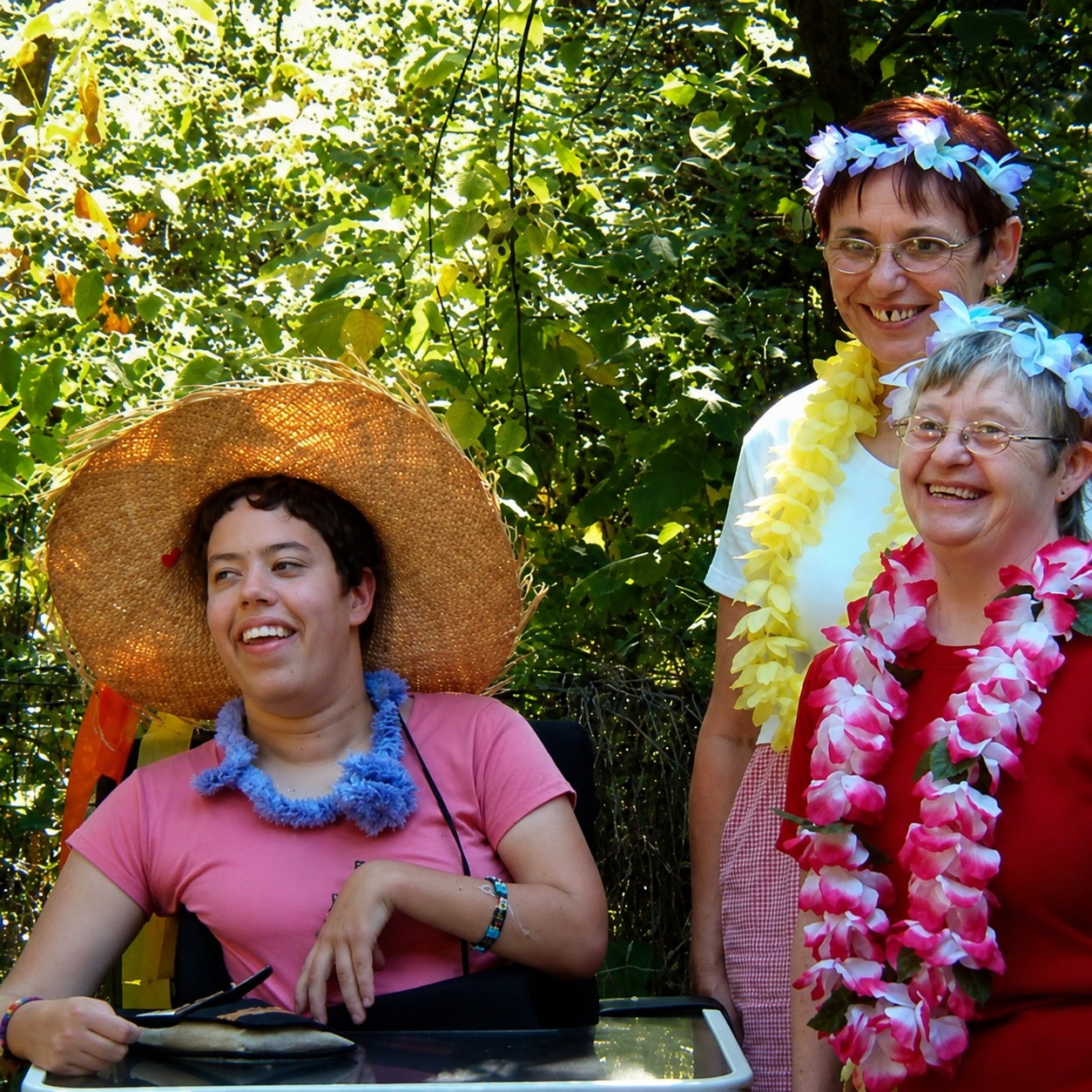 Community Housing resident participating in a daily activity