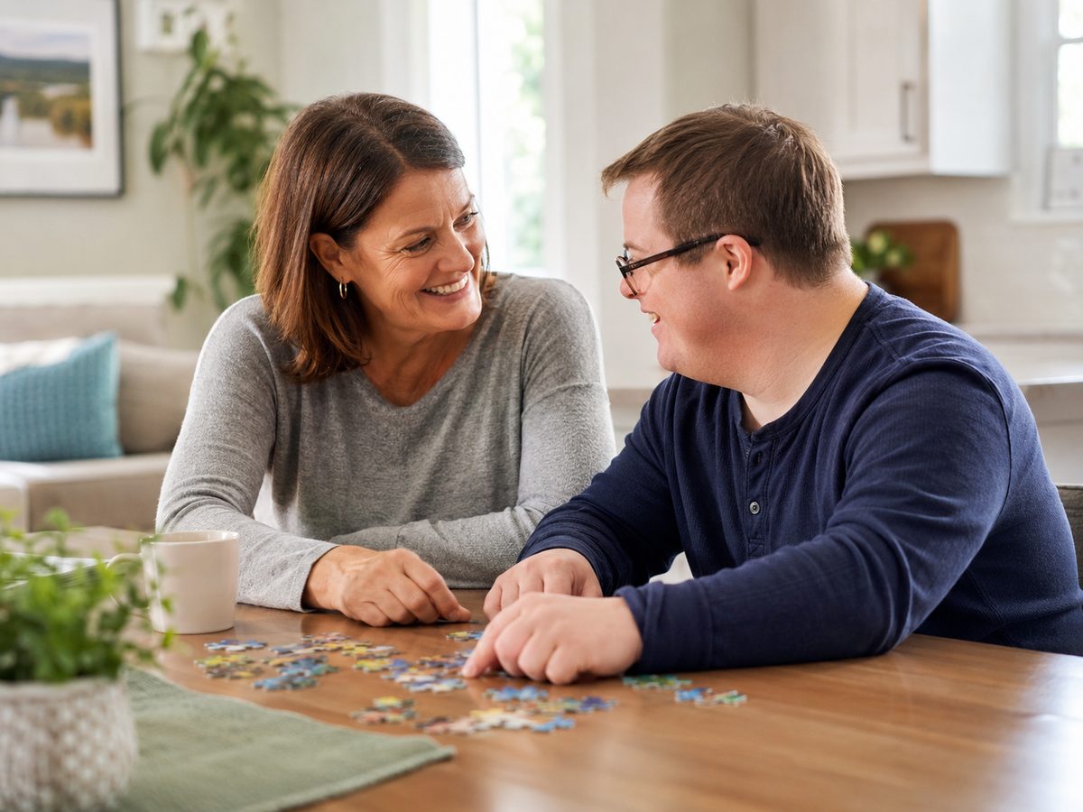 A welcoming shared living home environment